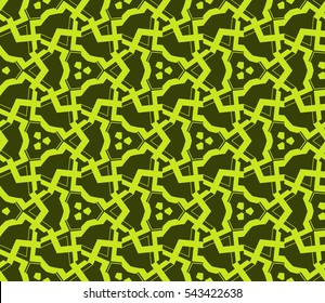 Modern geometric seamless pattern. For design, page fill, wallpaper.Vector illustration