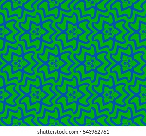 Modern geometric seamless pattern. For design, page fill, wallpaper. Vector illustration