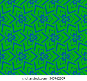 Modern geometric seamless pattern. For design, page fill, wallpaper. Vector illustration