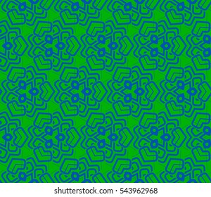 Modern geometric seamless pattern. For design, page fill, wallpaper. Vector illustration
