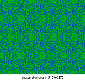 Modern geometric seamless pattern. For design, page fill, wallpaper. Vector illustration