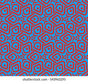 Modern geometric seamless pattern. For design, page fill, wallpaper. Vector illustration