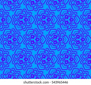 Modern geometric seamless pattern. For design, page fill, wallpaper. Vector illustration