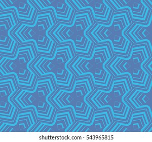 Modern geometric seamless pattern. For design, page fill, wallpaper. Vector illustration