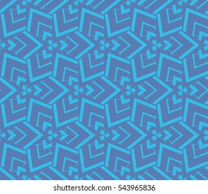 Modern geometric seamless pattern. For design, page fill, wallpaper. Vector illustration