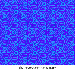 Modern geometric seamless pattern. For design, page fill, wallpaper. Vector illustration