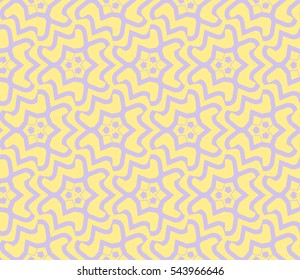Modern geometric seamless pattern. For design, page fill, wallpaper. Vector illustration