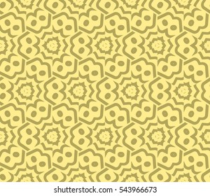Modern geometric seamless pattern. For design, page fill, wallpaper. Vector illustration