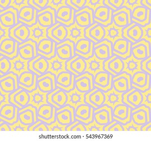 Modern geometric seamless pattern. For design, page fill, wallpaper. Vector illustration