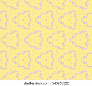 Modern geometric seamless pattern. For design, page fill, wallpaper. Vector illustration