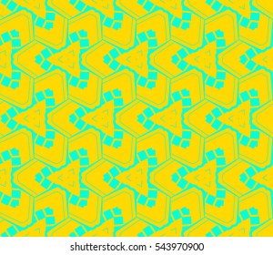 Modern geometric seamless pattern. For design, page fill, wallpaper.Vector illustration