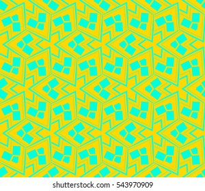 Modern geometric seamless pattern. For design, page fill, wallpaper.Vector illustration