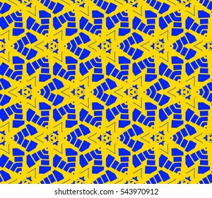 Modern geometric seamless pattern. For design, page fill, wallpaper.Vector illustration