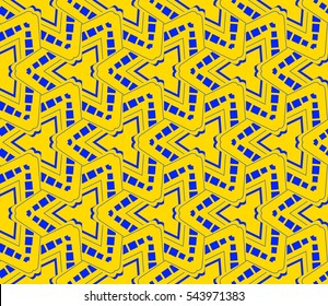 Modern geometric seamless pattern. For design, page fill, wallpaper.Vector illustration