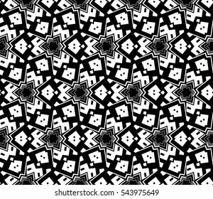 Modern geometric seamless pattern. For design, page fill, wallpaper. Vector illustration