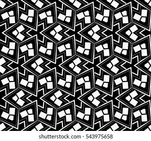 Modern geometric seamless pattern. For design, page fill, wallpaper. Vector illustration