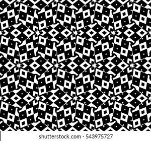 Modern geometric seamless pattern. For design, page fill, wallpaper. Vector illustration
