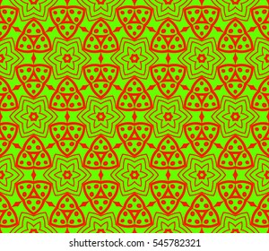 Modern geometric seamless pattern. For design, page fill, wallpaper. Vector illustration