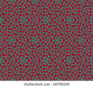Modern geometric seamless pattern. For design, page fill, wallpaper. Vector illustration