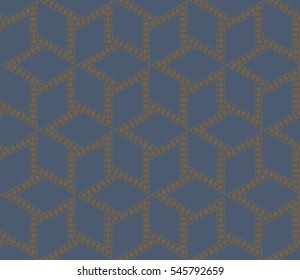 Modern geometric seamless pattern. For design, page fill, wallpaper. Vector illustration