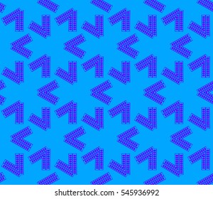 Modern geometric seamless pattern. For design, page fill, wallpaper. Vector illustration
