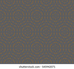 Modern geometric seamless pattern. For design, page fill, wallpaper. Vector illustration
