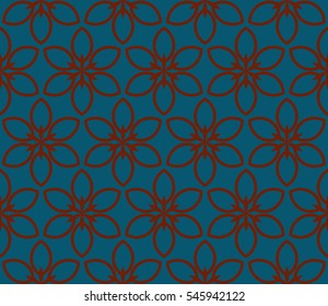 Modern geometric seamless pattern. For design, page fill, wallpaper.Vector illustration