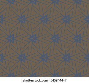 Modern geometric seamless pattern. For design, page fill, wallpaper. Vector illustration