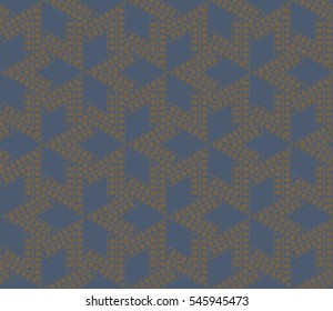 Modern geometric seamless pattern. For design, page fill, wallpaper. Vector illustration