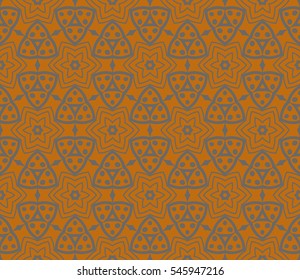 Modern geometric seamless pattern. For design, page fill, wallpaper.Vector illustration