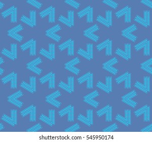 Modern geometric seamless pattern. For design, page fill, wallpaper. Vector illustration