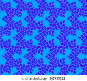 Modern geometric seamless pattern. For design, page fill, wallpaper. Vector illustration