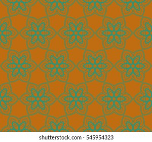 Modern geometric seamless pattern. For design, page fill, wallpaper.Vector illustration