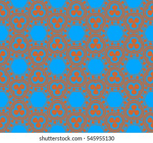 Modern geometric seamless pattern. For design, page fill, wallpaper.Vector illustration