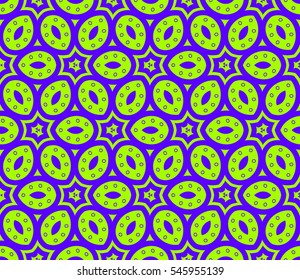 Modern geometric seamless pattern. For design, page fill, wallpaper. Vector illustration