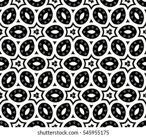Modern geometric seamless pattern. For design, page fill, wallpaper. Vector illustration