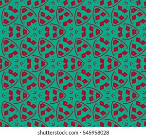 Modern geometric seamless pattern. For design, page fill, wallpaper. Vector illustration