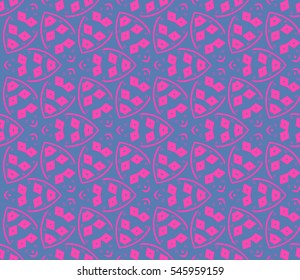 Modern geometric seamless pattern. For design, page fill, wallpaper. Vector illustration