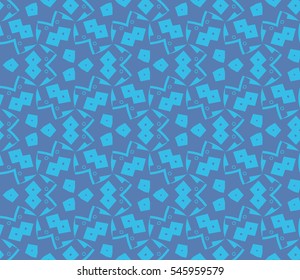 Modern geometric seamless pattern. For design, page fill, wallpaper. Vector illustration