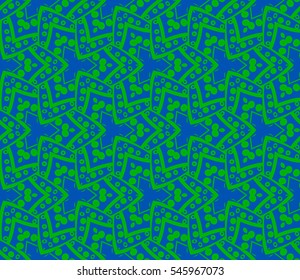 Modern geometric seamless pattern. For design, page fill, wallpaper.Vector illustration