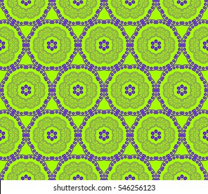 Modern geometric seamless pattern. For design, page fill, wallpaper. Vector illustration