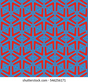 Modern geometric seamless pattern. For design, page fill, wallpaper. Vector illustration