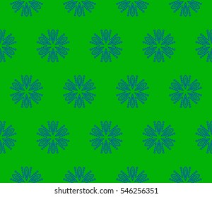 Modern geometric seamless pattern. For design, page fill, wallpaper. Vector illustration