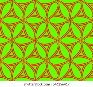 Modern geometric seamless pattern. For design, page fill, wallpaper. Vector illustration