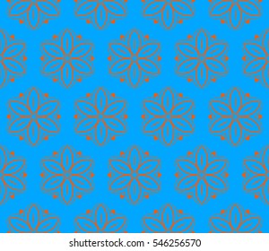 Modern geometric seamless pattern. For design, page fill, wallpaper. Vector illustration