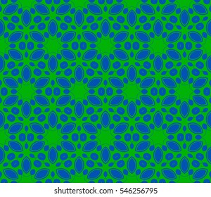 Modern geometric seamless pattern. For design, page fill, wallpaper. Vector illustration