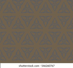 Modern geometric seamless pattern. For design, page fill, wallpaper. Vector illustration
