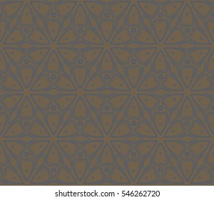 Modern geometric seamless pattern. For design, page fill, wallpaper. Vector illustration