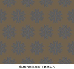 Modern geometric seamless pattern. For design, page fill, wallpaper. Vector illustration