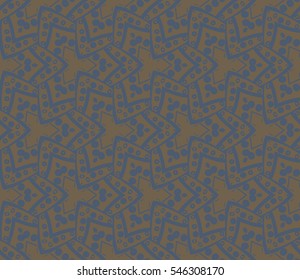 Modern geometric seamless pattern. For design, page fill, wallpaper. Vector illustration